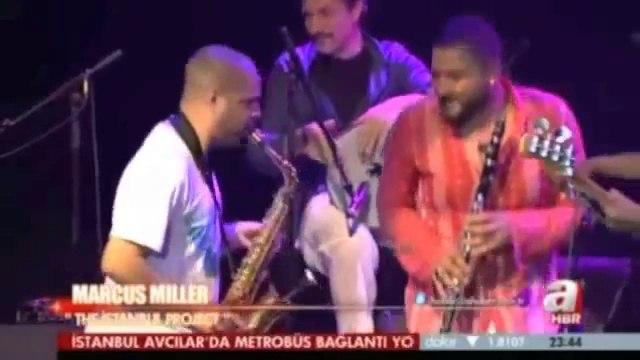 Marcus Miller - The Istanbul Project feat. Okay Temiz (5 july 2012)