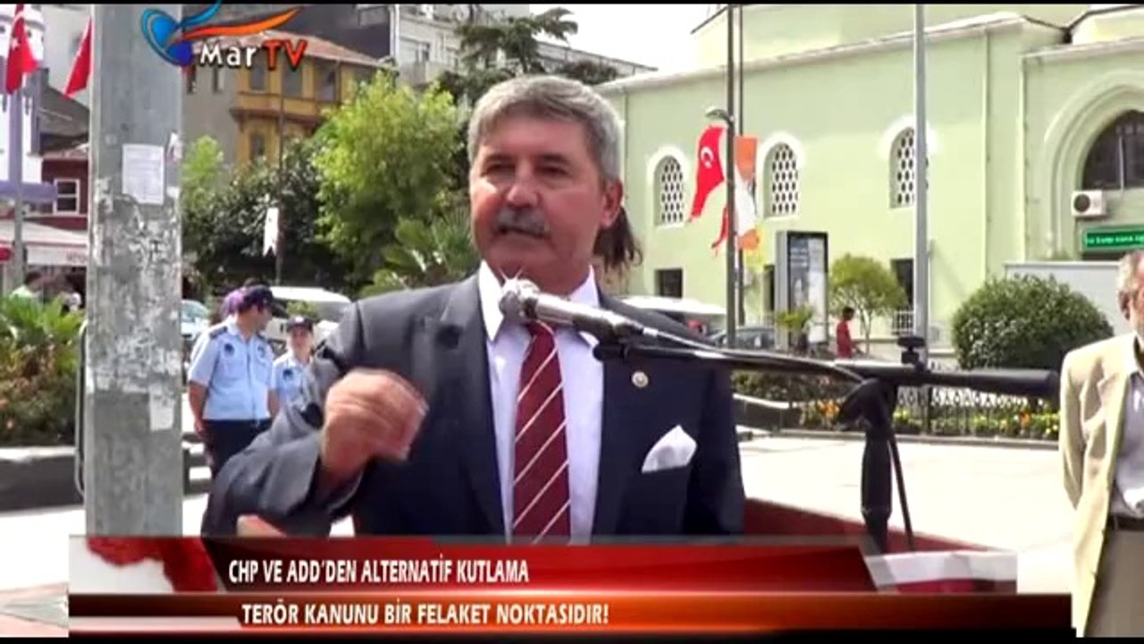 CHP VE ADD’DEN ALTERNATİF KUTLAMA