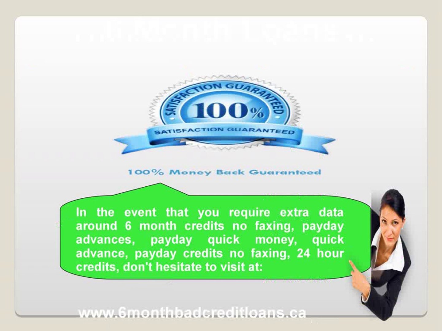 Long Term Loans Pay Back Monthly Installments  6 Month