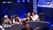 Eureka 4 Rozvadov 2014 Live Poker Main Event, Finaltisch (mit aufgedeckten Karten)