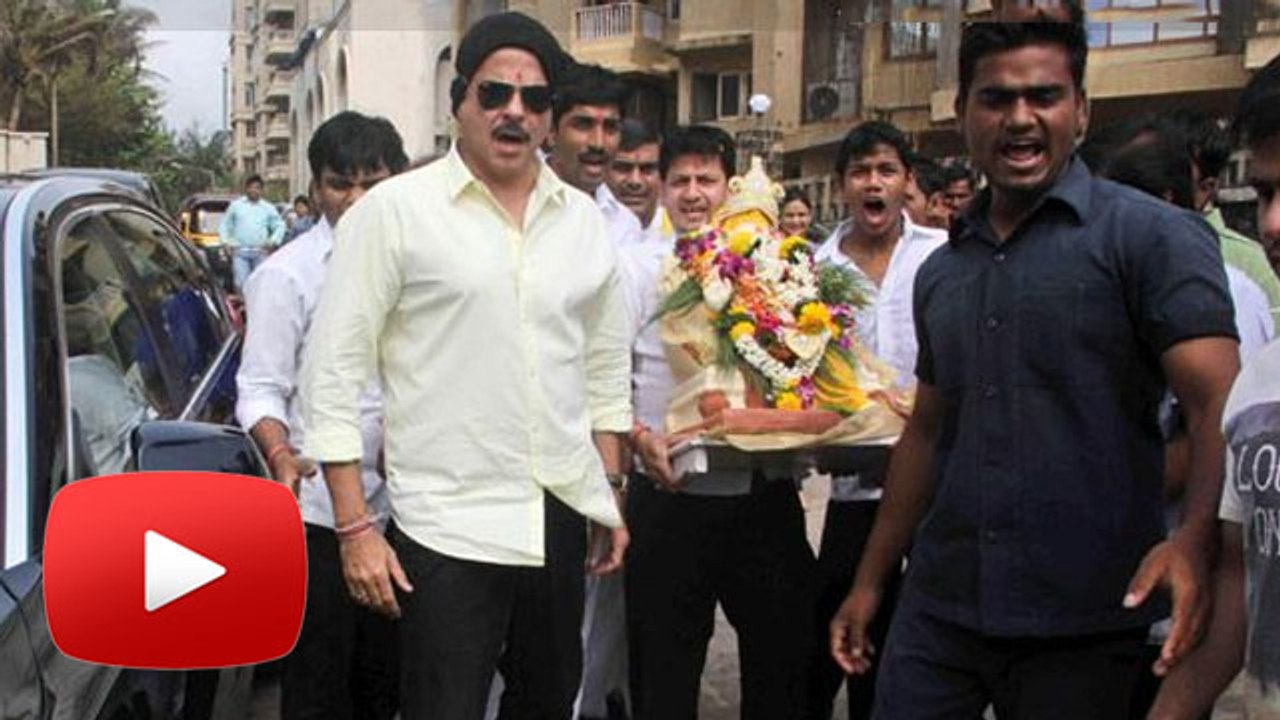 Anil Kapoor Ganpati Visarjan 2014 !