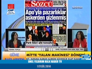 EMEL YILDIRIM HALK HABER TV 91/09/2014