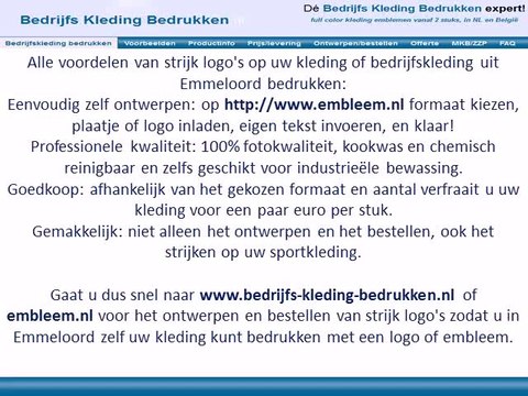 Kleding bedrukken Emmeloord