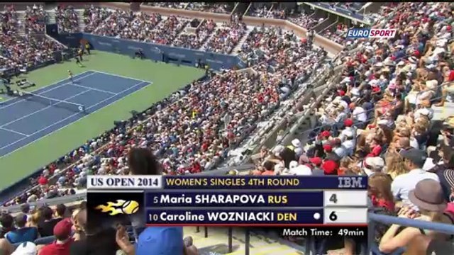 Amerika Açık: Sharapova Wozniacki