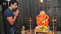Ganesh Chaturthi Celebrations at Sonu Sood Residence !