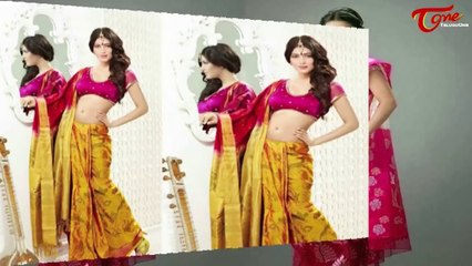 Shruti Hassan Photoshoot In Saree
