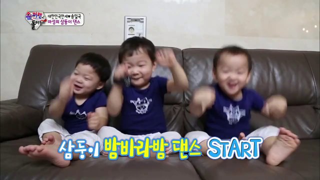 Dae Han, Min Guk, Man Se dancing _ cuteness explosion.20140831