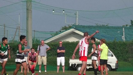 東京ゴアナーズ　対　専修パワーズ [Q1] TOKYO GOANAS vs SENSHU POWERS - 2014 AFL JAPAN TOP LEAGUE