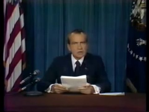 LA DÉMISSION DE NIXON (1974)