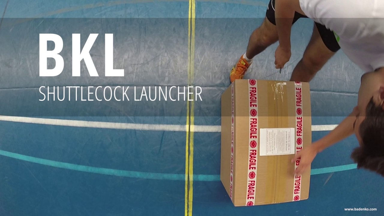 Lanceur de volants de badminton par Badenko