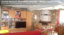 A vendre - maison - MARINES (95640) - 4 pièces - 80m²