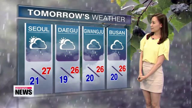 Autumn rains in store nationwide, Tuesday