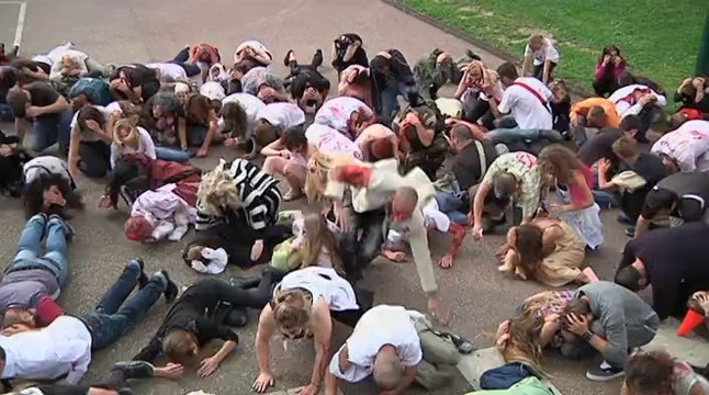 Tournage court-métrage Zombies in Verdun