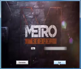 Metro Redux Keygen 2014
