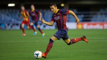 Los goles de Sandro Ramírez en el fútbol base del FC Barcelona