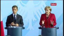 Nicolas Sarkozy et Angela Merkel veulent « porter » une taxe financière et bancaire au G20