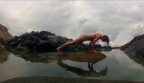 Yogacı Kızın Başına Gelenler - Epic Yoga Instructor Exercise Fail - Girl Taken Out