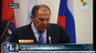 Serguei Lavrov afirma que Rusia no intervendrá militarmente Ucrania