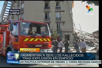 Francia: ya son 6 los muertos por edificio colapsado tras explosión