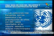 ONU denuncia que Daésh ha cometido crímenes de lesa humanidad en Irak
