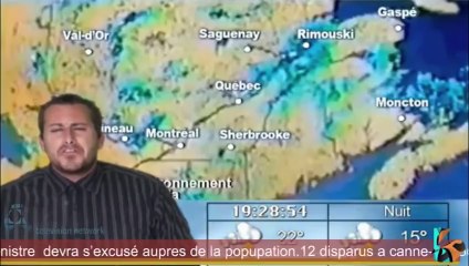 Canadian Weatherman Owned By Light Fixture - Fails World