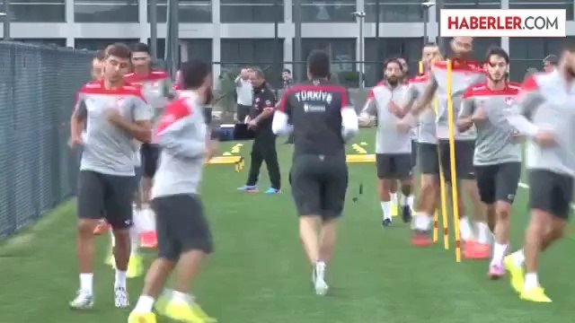 A Milli Futbol Takımı, Danimarka Maçının Hazırlıklarını Sürdürdü
