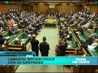 Cameron says UK could join US airstrikes in Iraq