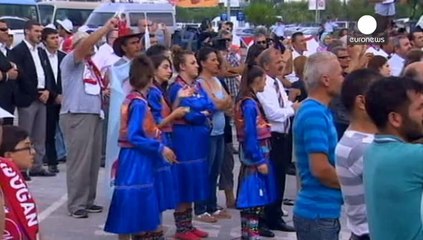 Erdoğan ilk resmi ziyaretini KKTC'ye yaptı