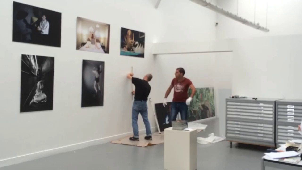 Accrochage - PHPA 2014 à la Galerie Esther Woerdehoff