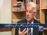 Khwaja Asif says Govt will enforce writ of state-Geo Reports-01 Sep 2014
