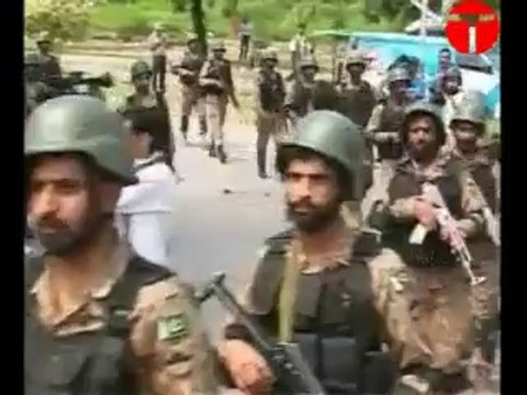 PTV HQ attacked by protesters in Islamabad