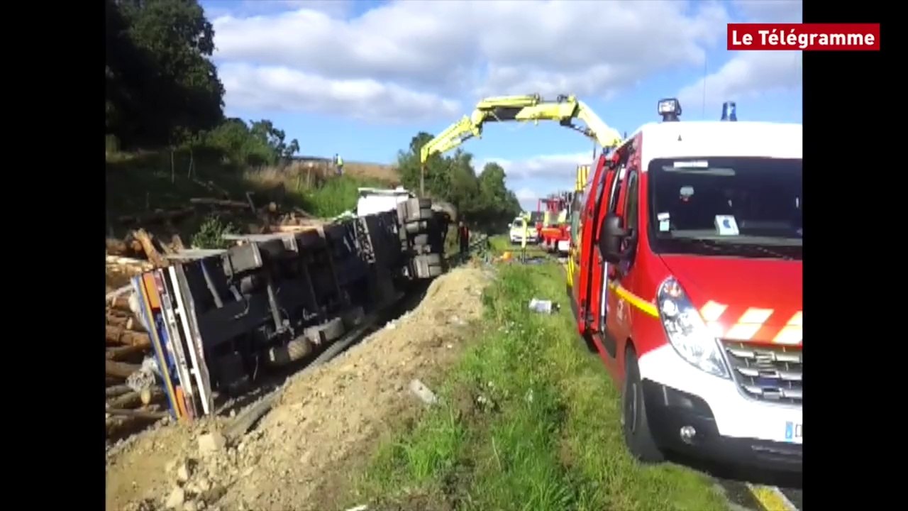 Loudéac. Déviation sur la RN164 après un accident