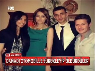 Düğüne giden damadı Otomobille sürükleyip öldürdüler