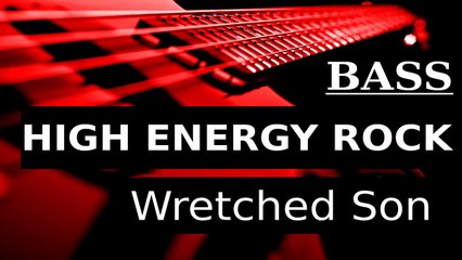 BASS Backing Track in A - Wretched Son