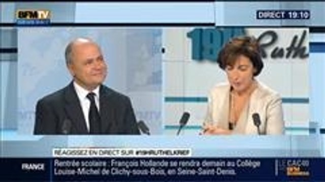 Bruno Le Roux : L'invité de Ruth Elkrief - 01/09