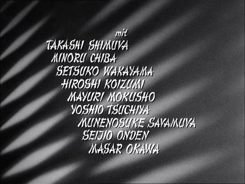 Godzilla Raids Again - German Theatrical Credits