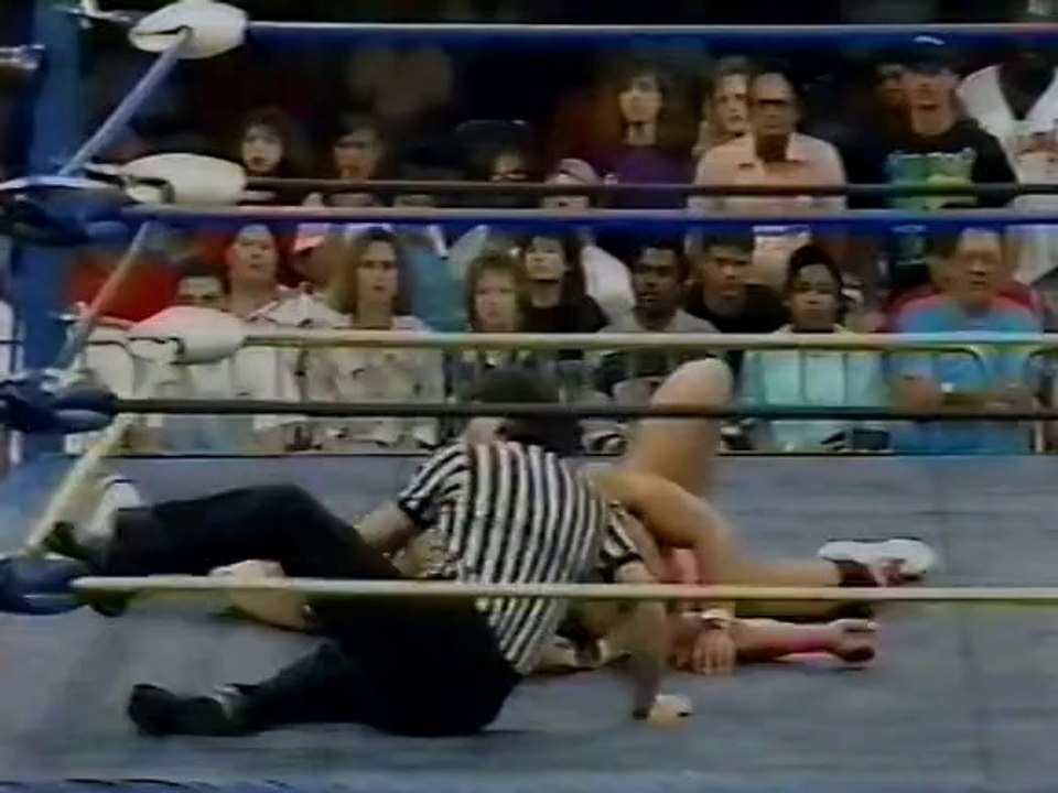 Steve Austin v Z Man, TV Title (1991.06.30 WCW)