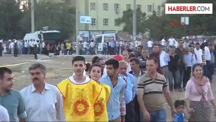 Nusaybin'de Suriye Sınırında IŞİD Kınandı