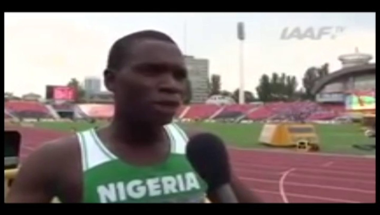 funny chat with a Nigerian athlete