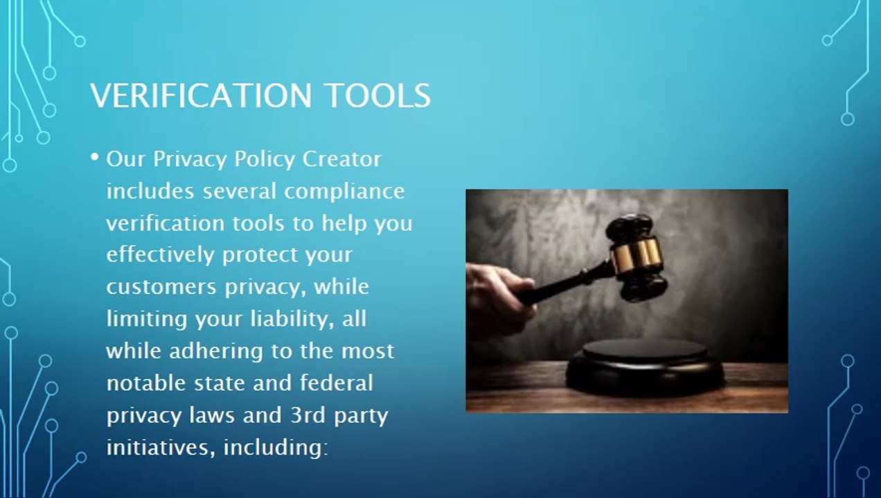 Create a FREE Custom Privacy Policy