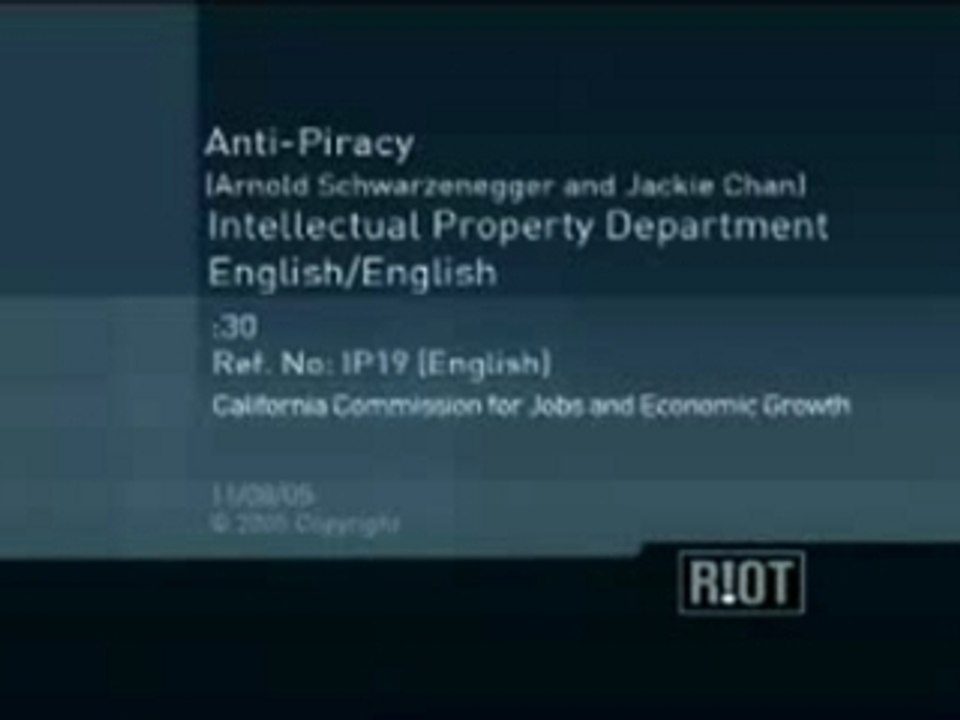 Jackie Chan and Arnold vs Piracy