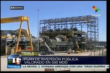 Chile: Bachelet impulsará plan de inversión pública
