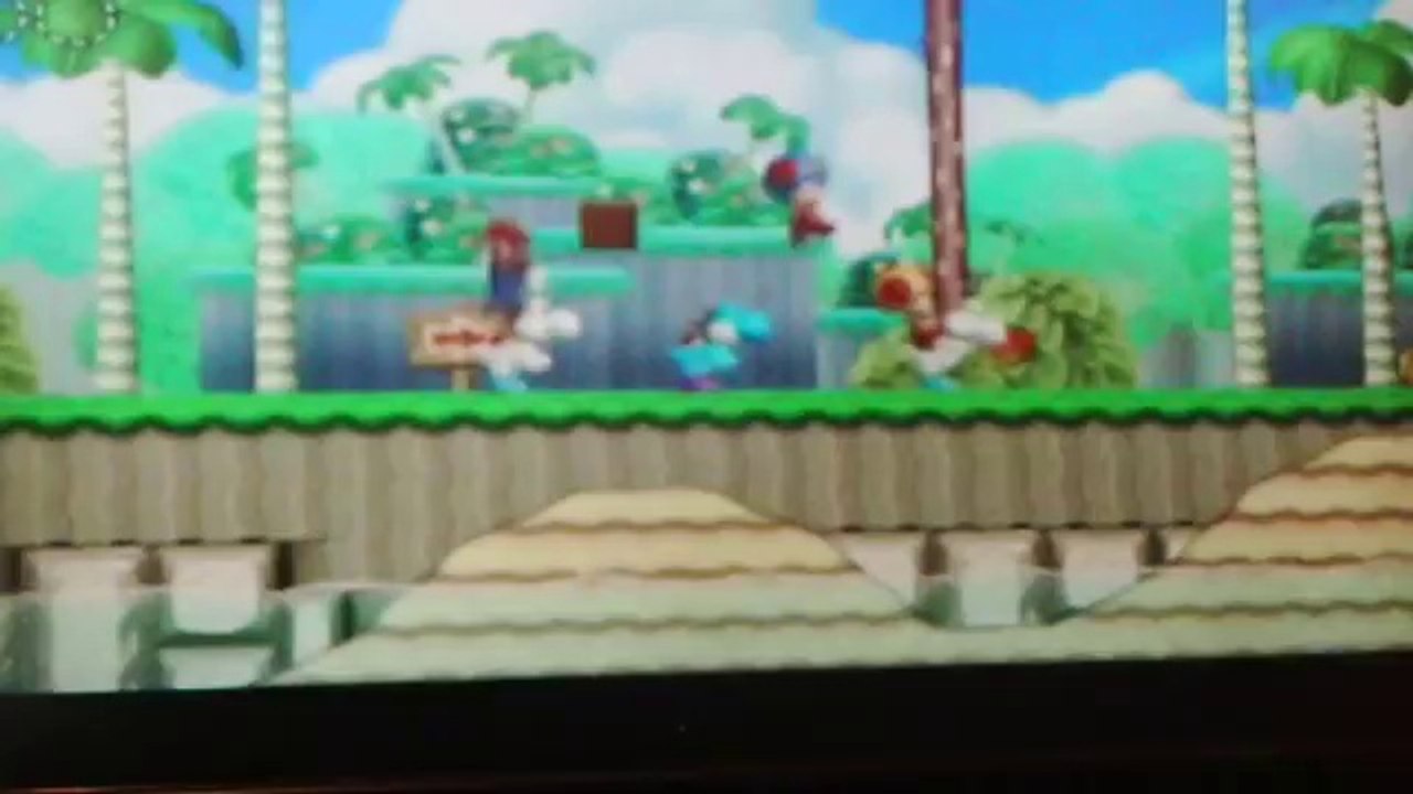 un patin de Mario wii  battle entre ami