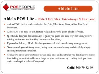 Aldelo Restaurant Suite With POS People Solution