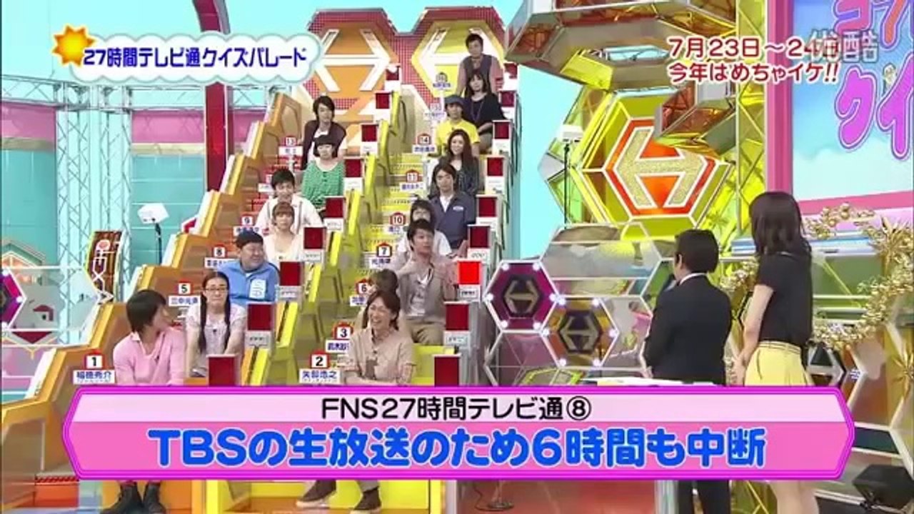 めちゃ2イケてるッ!   11 06 25「27時間テレビ通クイズパレード」6