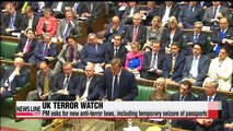 UK PM asks for new anti-terror laws