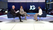 Marina Silva é entrevistada no Jornal da Globo [HD - PARTE 2]