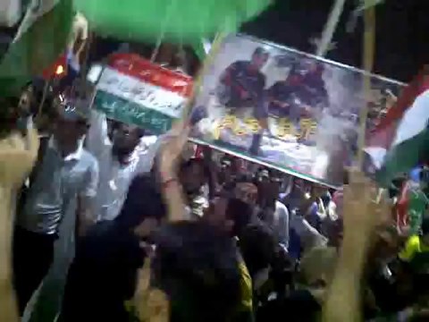 PTI’s Protest at FerozPur Road Lahore against Gullu Butt Govt
