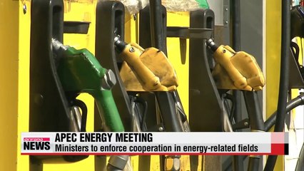 APEC ministers to enforce cooperation in energy fields