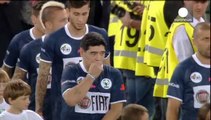 'Barış için Dinlerarası Maç'ta Maradona şov